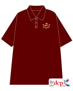 In áo Lớp M1 niên khóa 2023-2027 màu đỏ đô