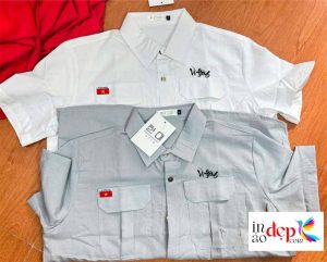 In áo đồng phục Vũ Đông