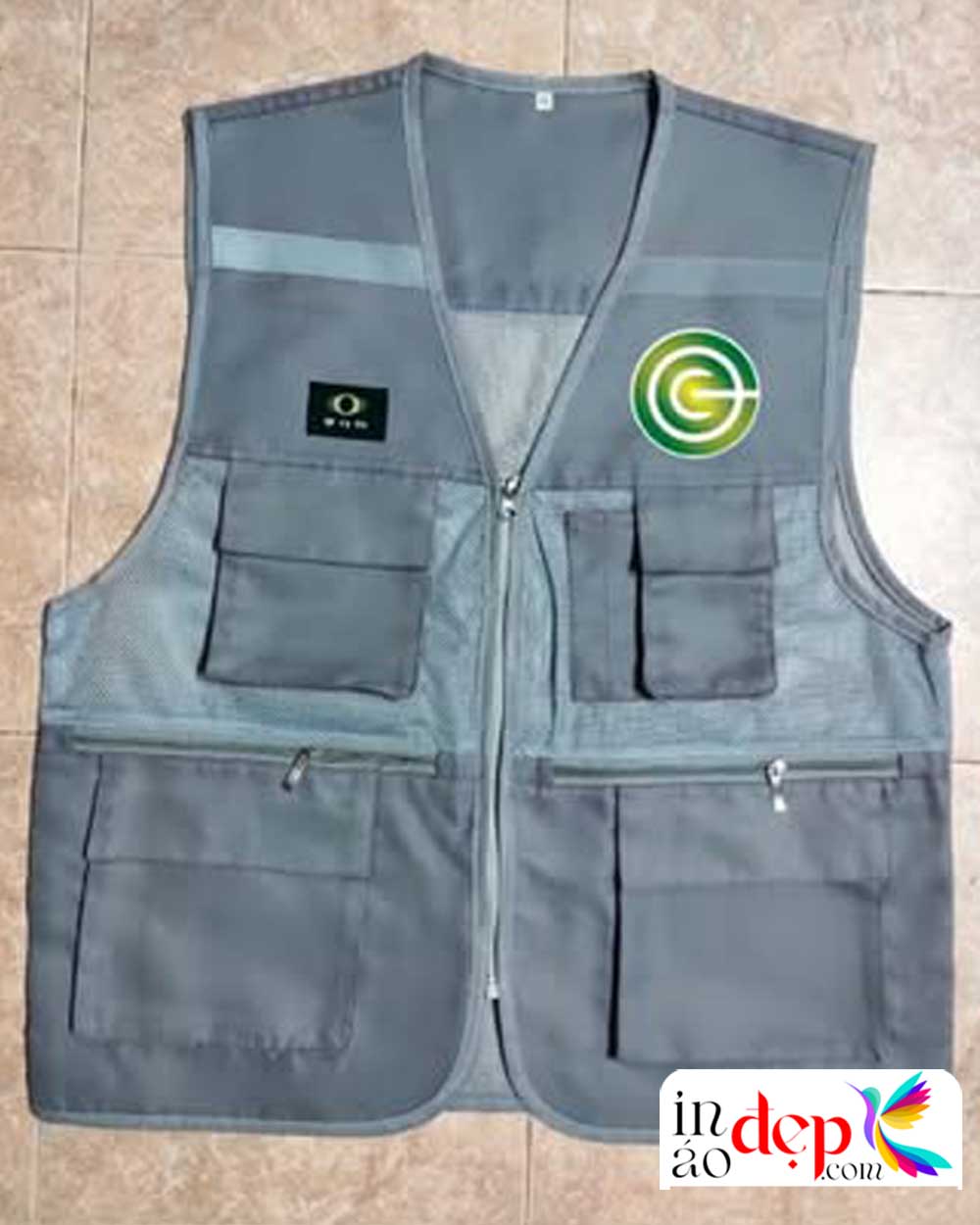 In áo gile Công ty EC-Tech