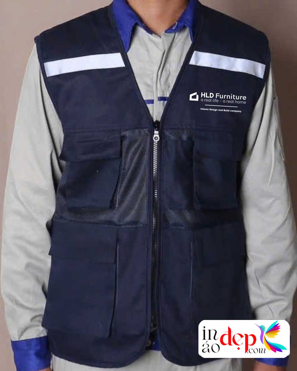 In áo gile Công ty HLD Furniture