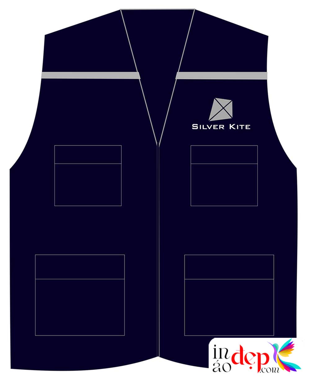 In áo gile Công ty Silver Kite