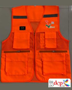 In áo gile Công ty TNHH Du lịch Quốc tế Sắc Việt