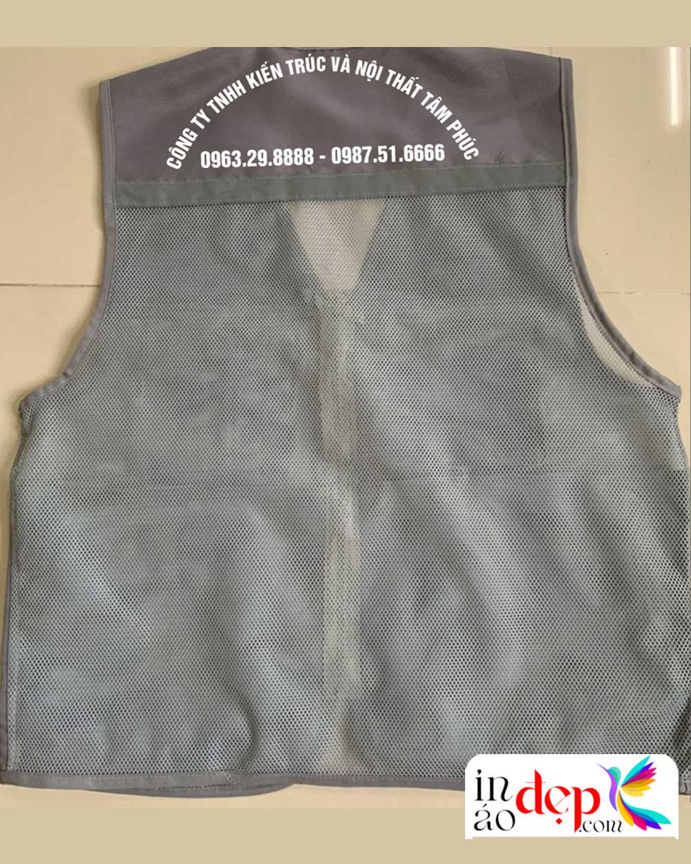 In ao gile Cong ty TNHH Kien truc va noi that Tam Phuc