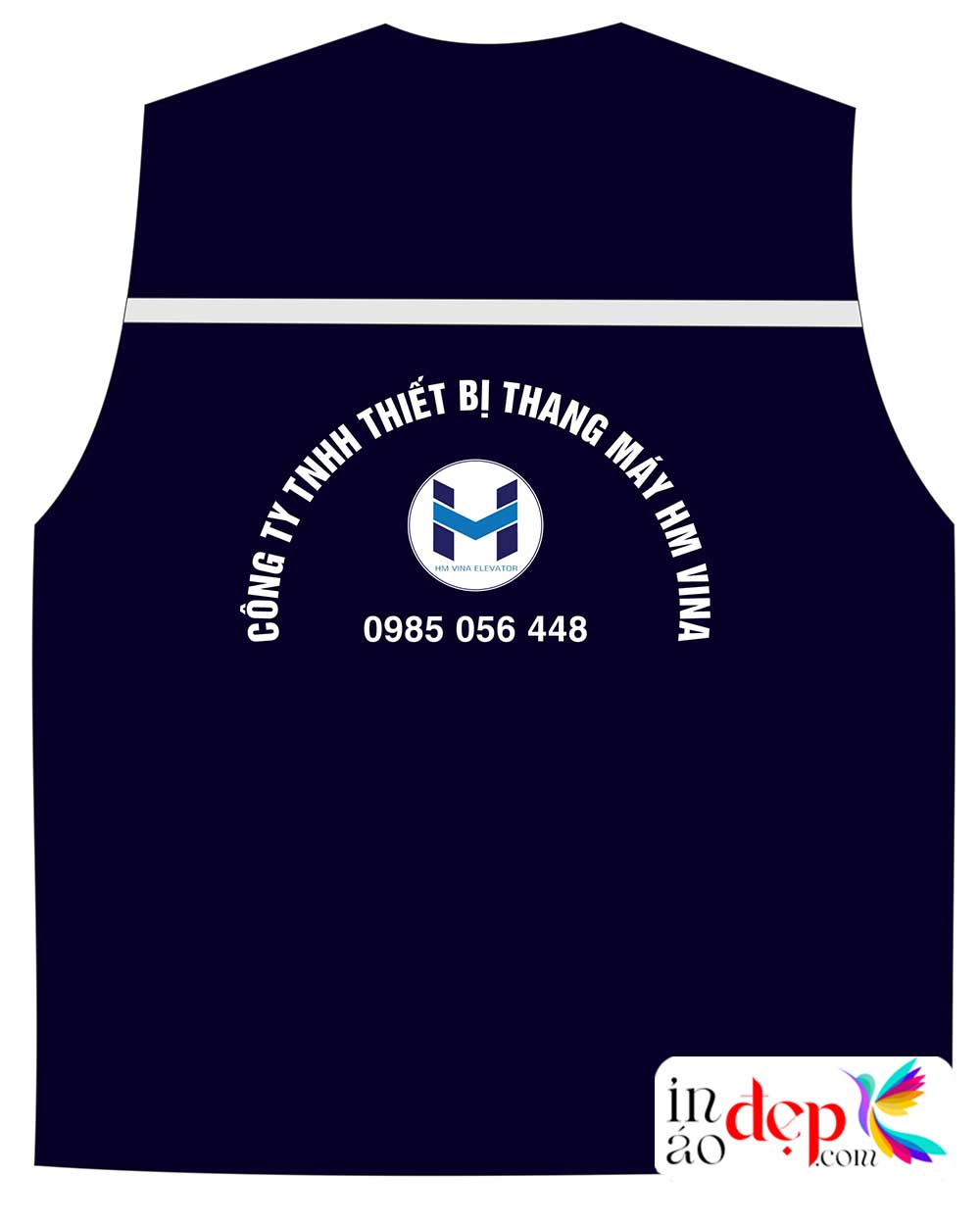 In áo gile Công ty TNHH Thiết bị Thang máy HM Vina