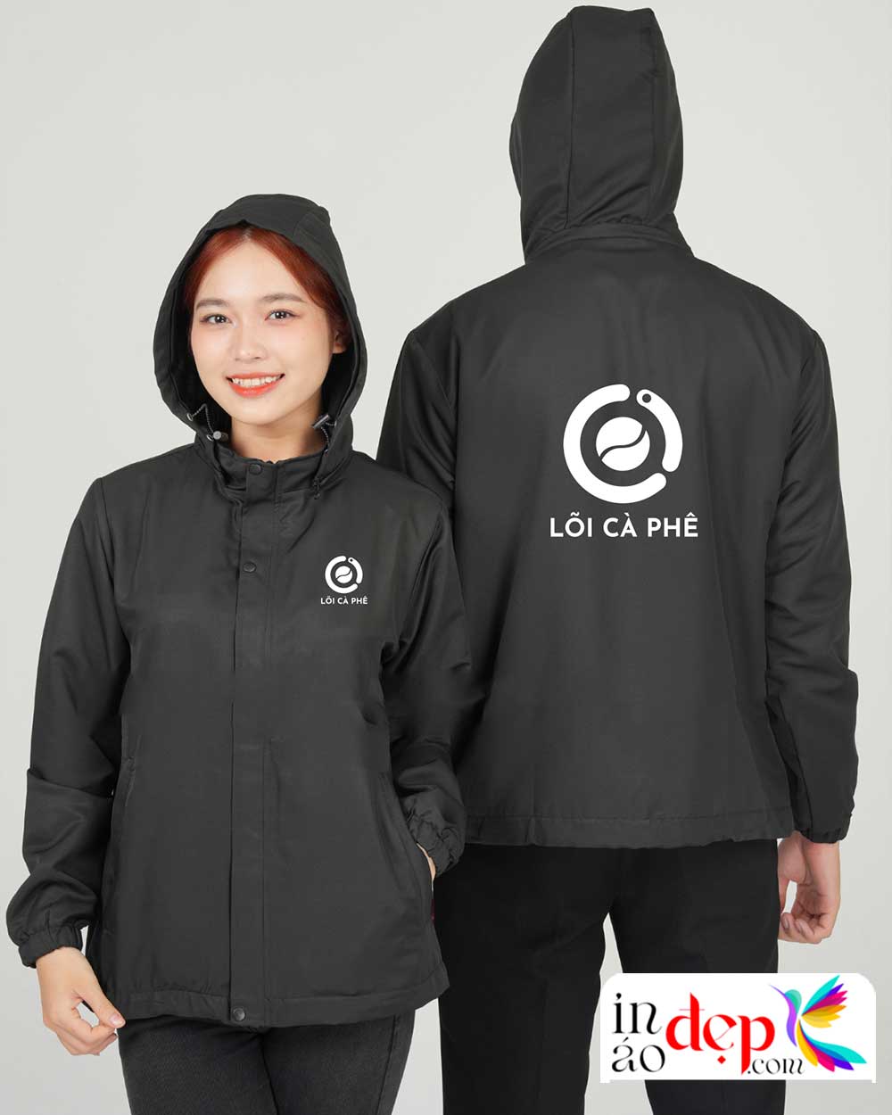 In ao gio dong phuc Loi Ca Phe