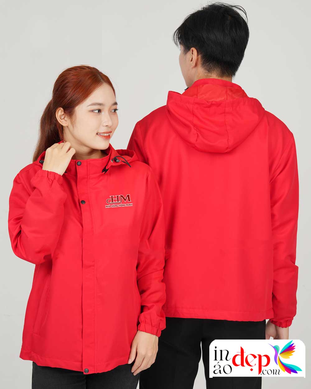 In áo gió Nhà hàng Hồng Minh