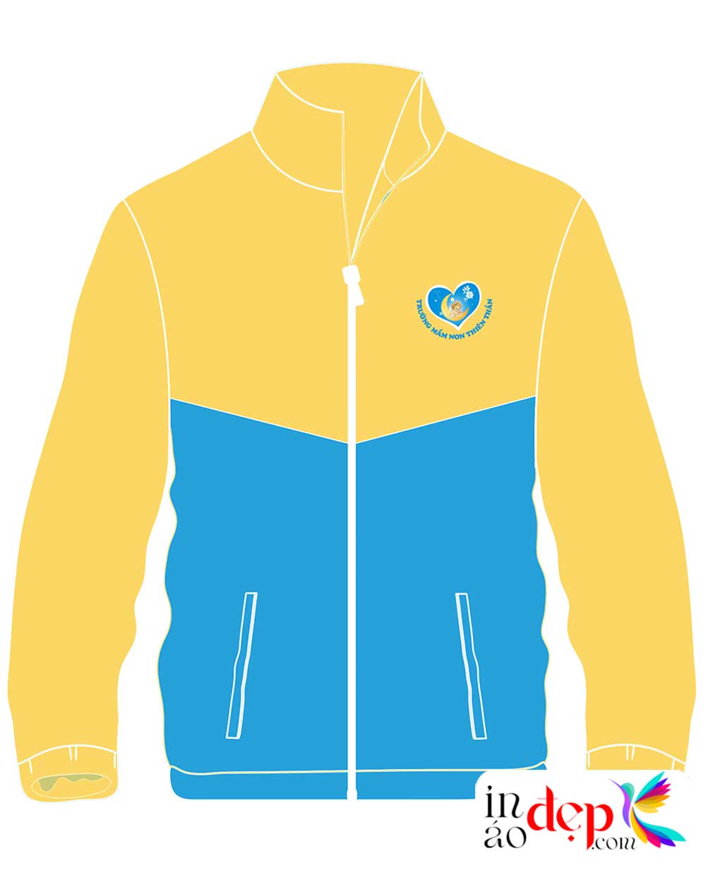 In áo khoác Trường mầm non Thiên Thần