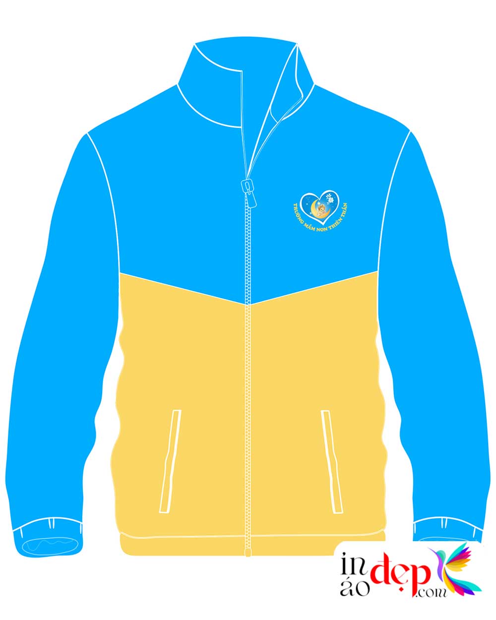 In áo khoác Trường mầm non Thiên Thần