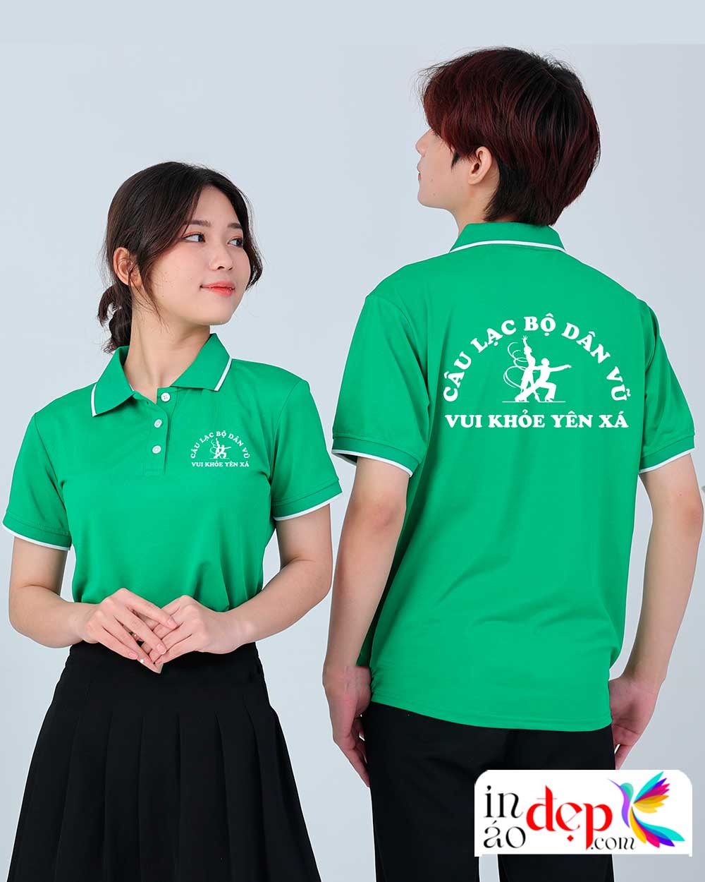 In áo phông Câu lạc bộ dân vũ Vui khỏe Yên Xá