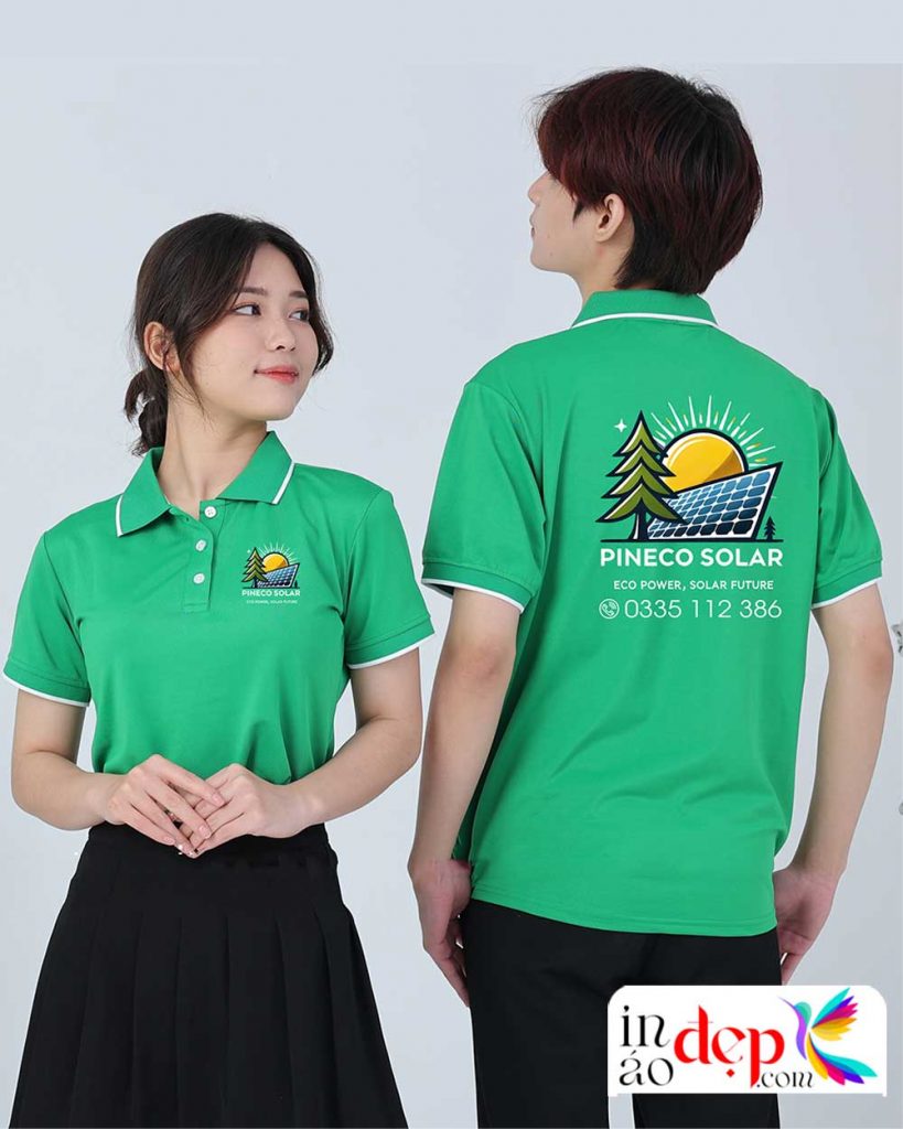 In áo phông Công ty Pineco Solar