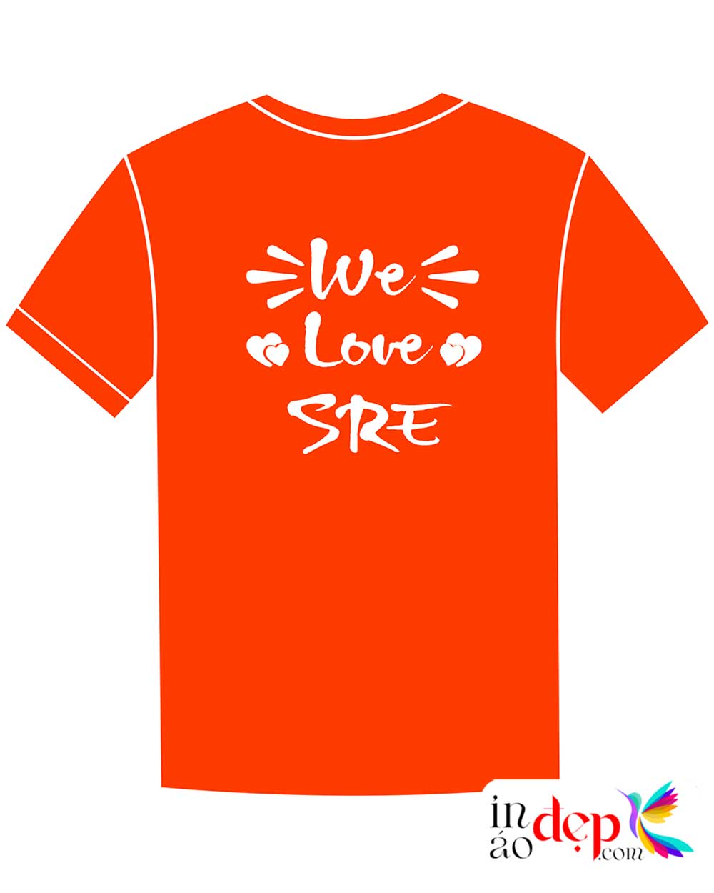 In áo phông đồng phục Công ty SRE