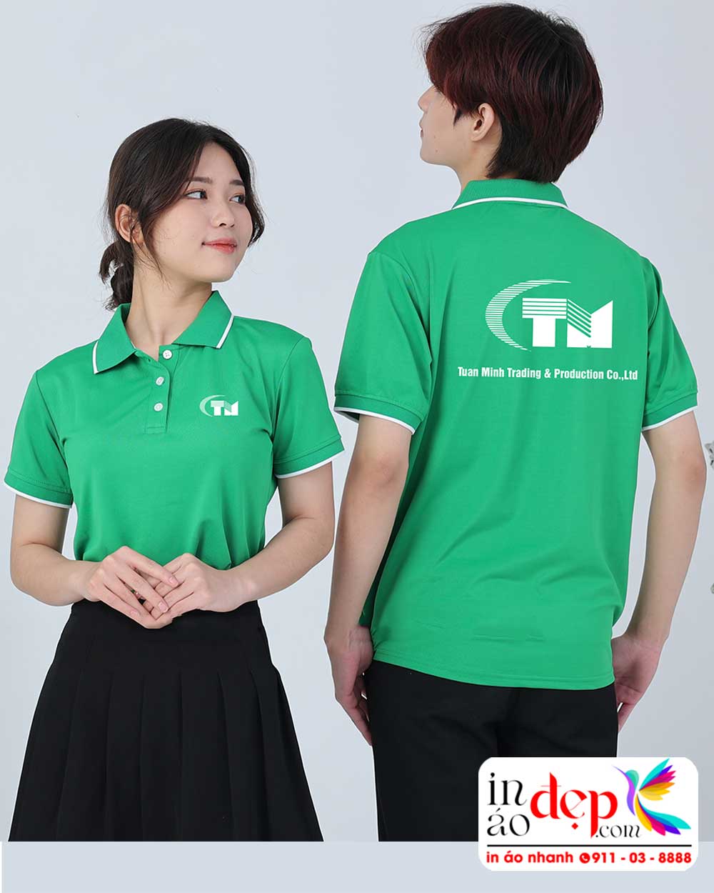 In áo phông Công ty Tuan Minh Trading & Production