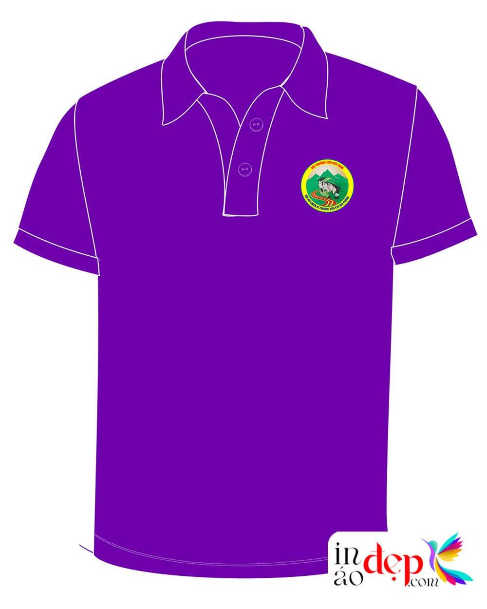 In áo phông Hội nữ chiến sĩ Trường Sơn E35 Hải Phòng