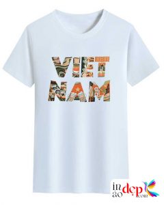 In áo phông In chữ Việt Nam