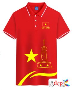In áo phông Kết nối tri thức với cuộc sống cùng hình cột cờ Viet Nam