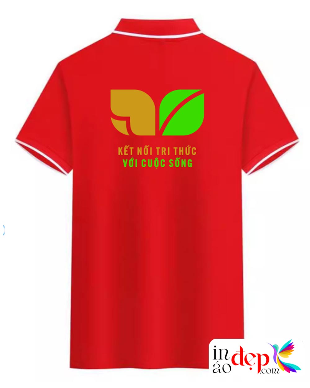 In áo phông Kết nối tri thức với cuộc sống cùng hình cột cờ Viet Nam