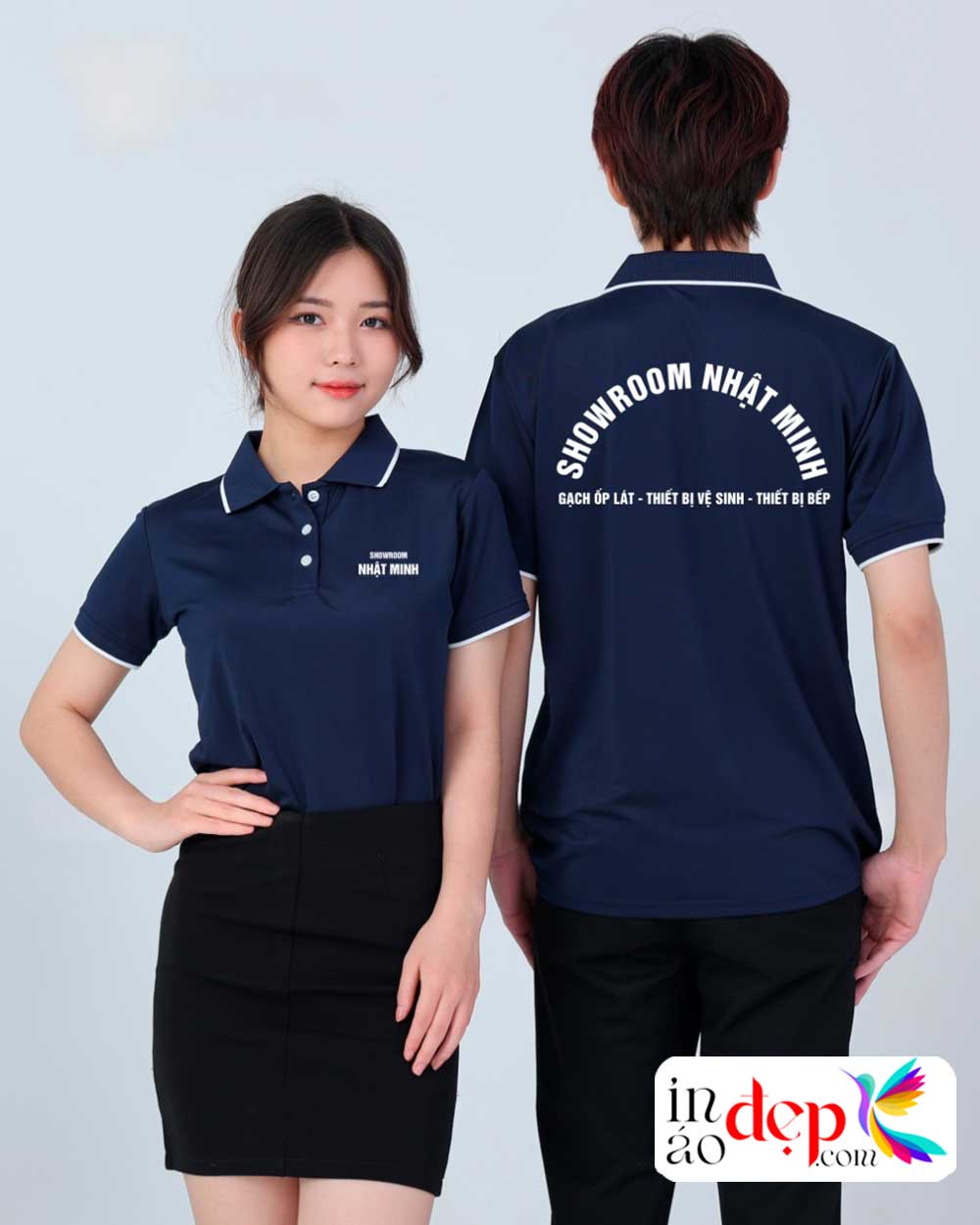 In áo phông Showroom Nhật Minh