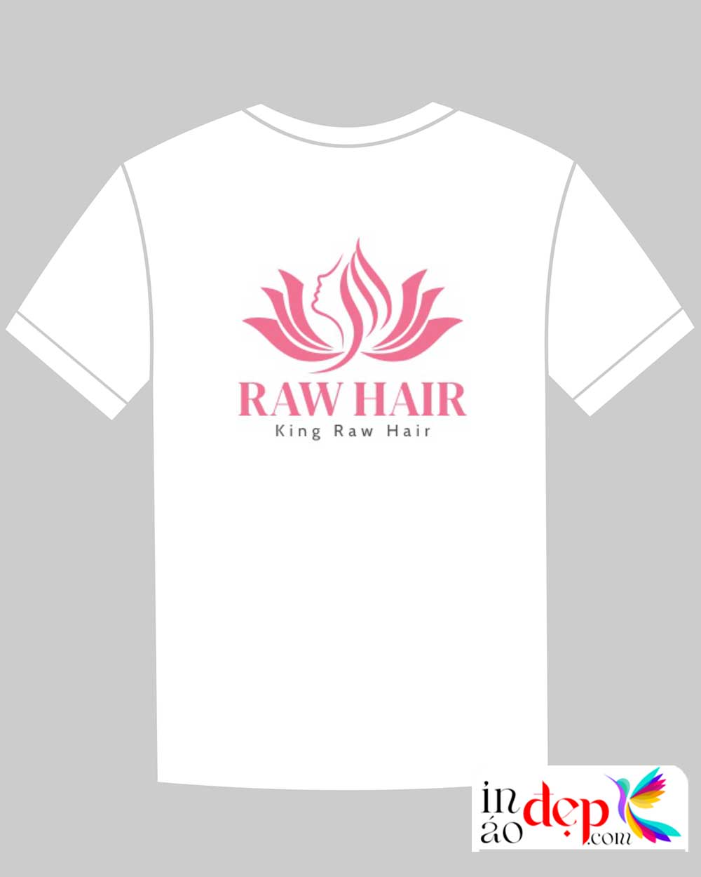 In áo phông Tiệm Raw Hair - King raw hair