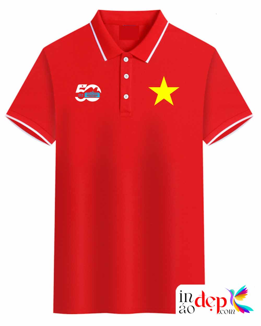 In áo phông Tôi yêu Tổ quốc tôi - kỉ niệm 50 năm