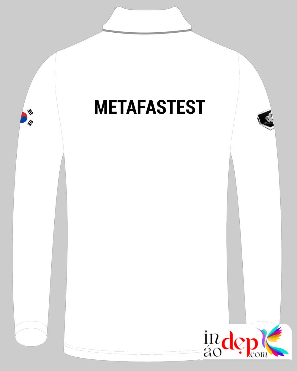 In áo phông dài tay MetaFastest
