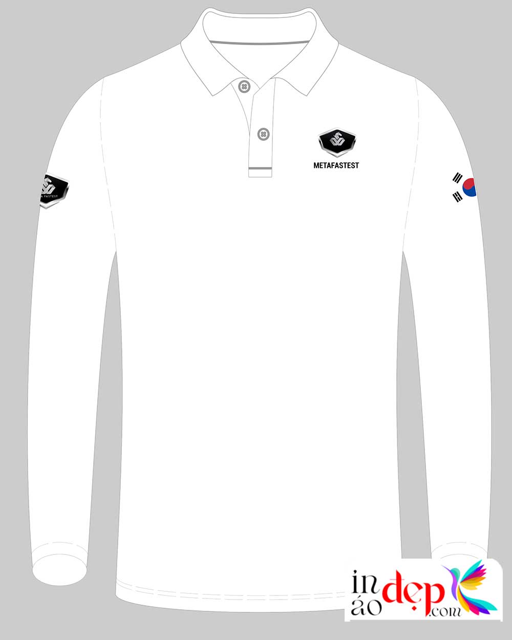 In áo phông dài tay MetaFastest