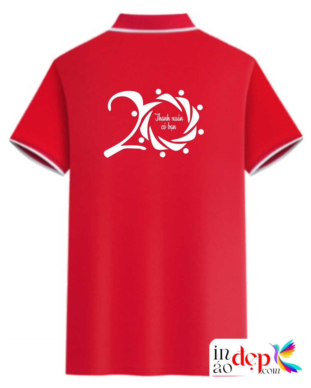 In áo phông đồng phục Bảo Minh - 20 năm Thanh xuân có bạn