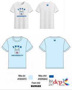 In áo phông đồng phục INHA University
