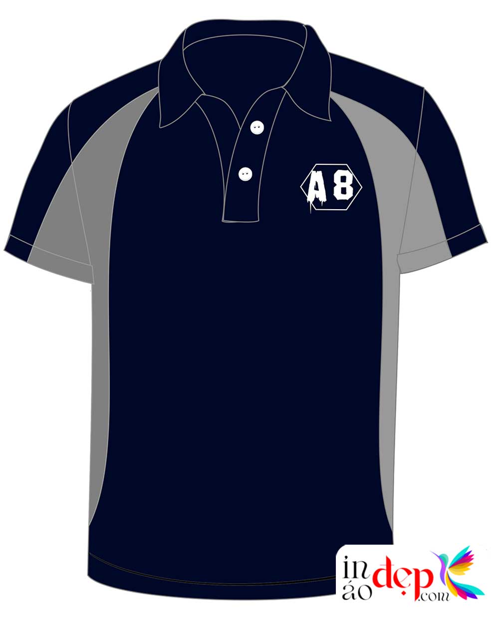 In áo phông đồng phục Team A8