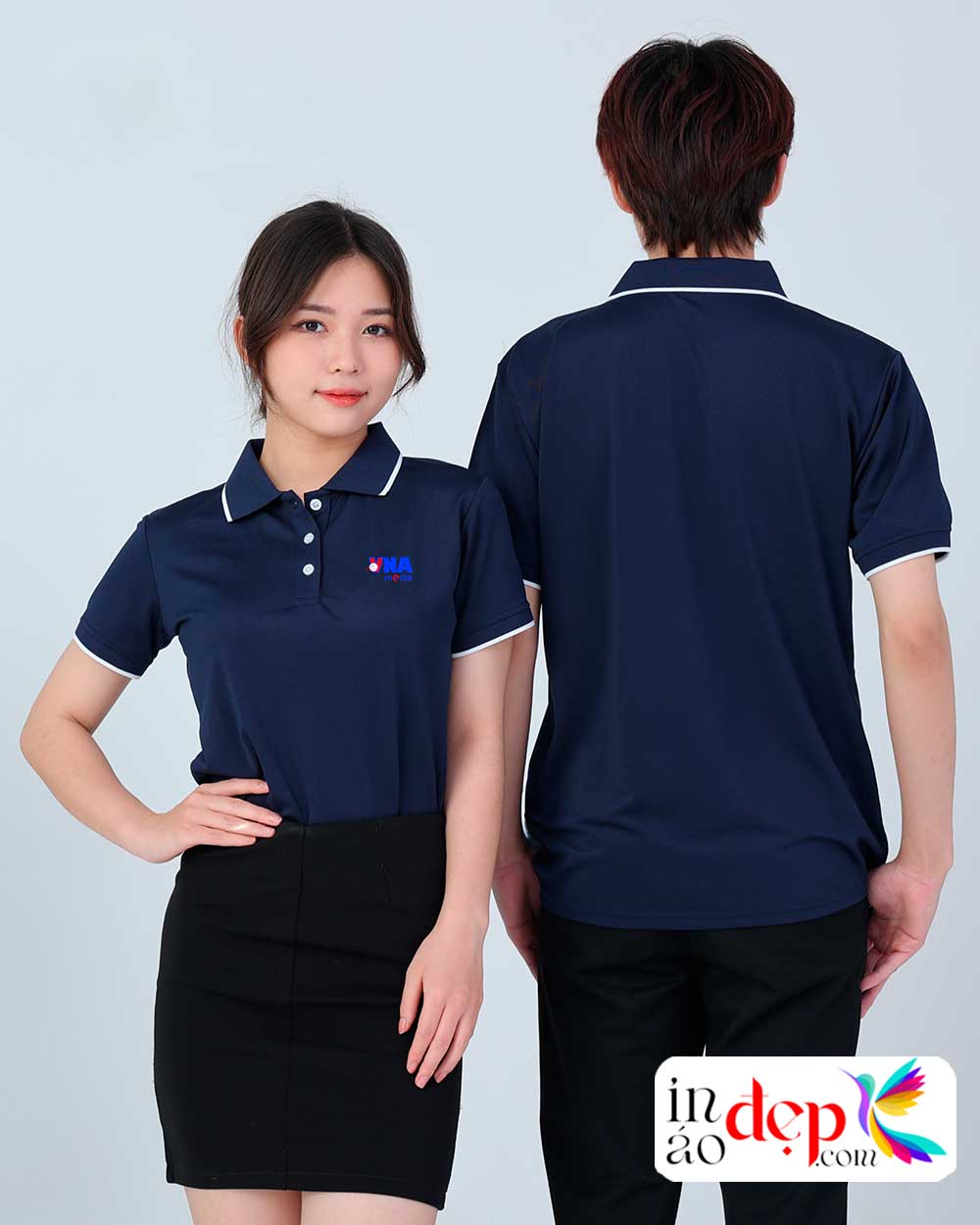 In áo phông đồng phục VNA Media