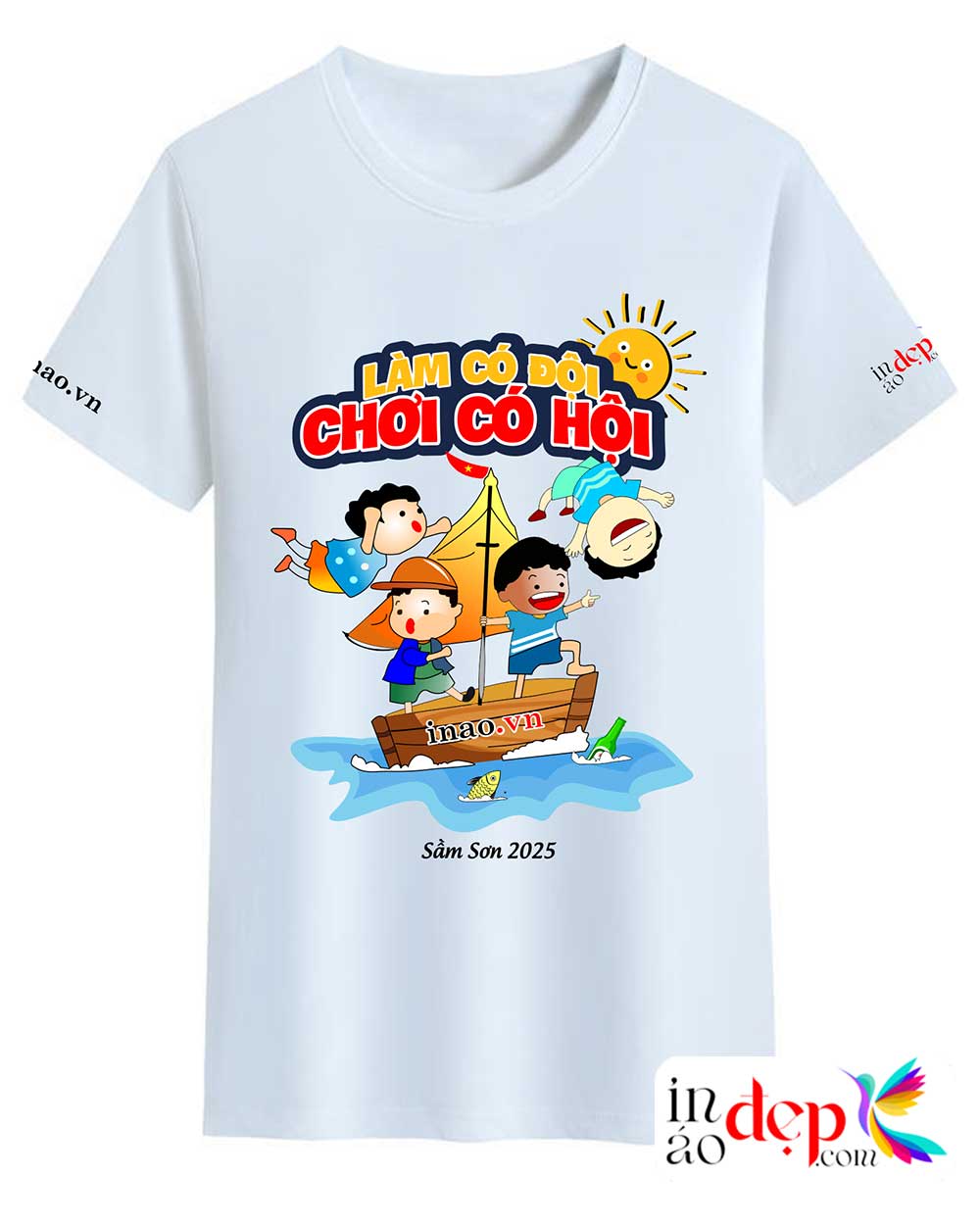 In áo phông du lịch đi biển Sầm Sơn 2025 - Inao.vn