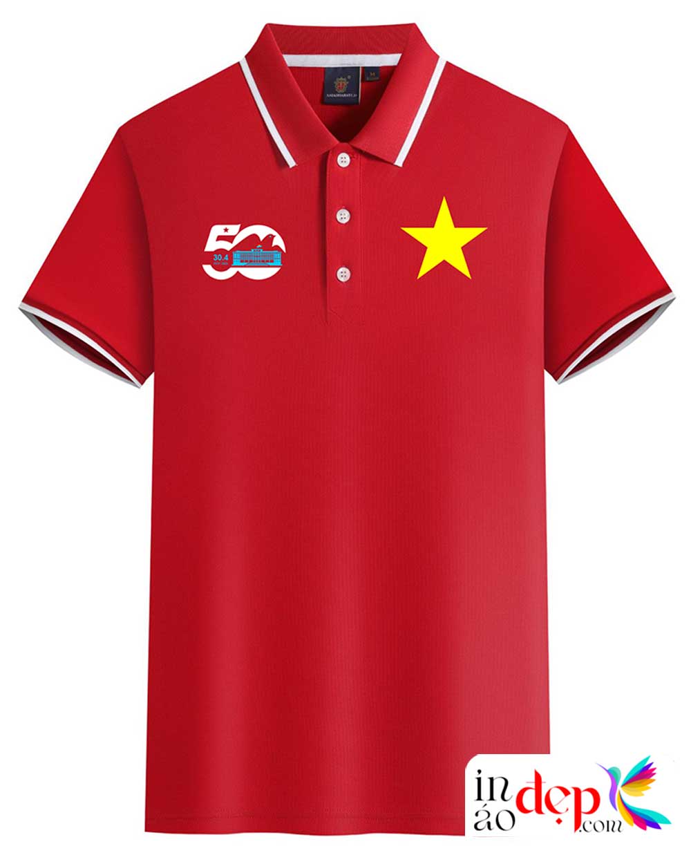 In áo phông kỉ niệm 50 năm ngày 30.4.1975