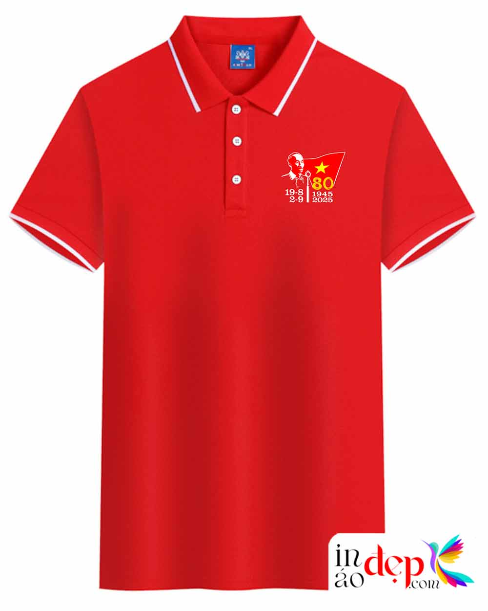 In áo phông kỉ niệm 80 năm 19-8/2-9 - Utech Group