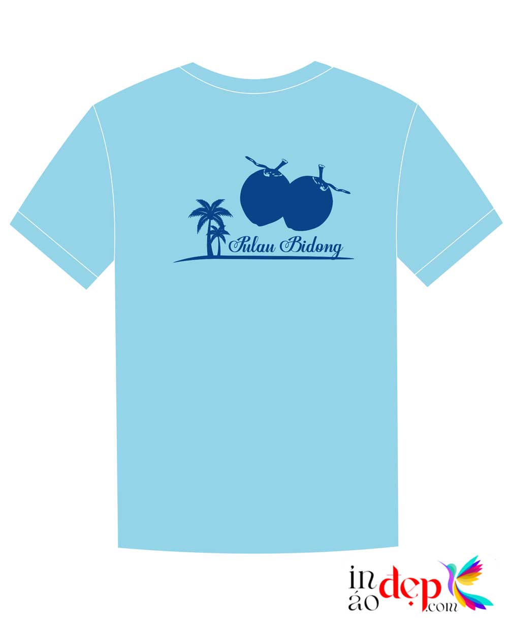 In áo phông màu xanh da trời Pulau Bidong Reunion Perth 2026
