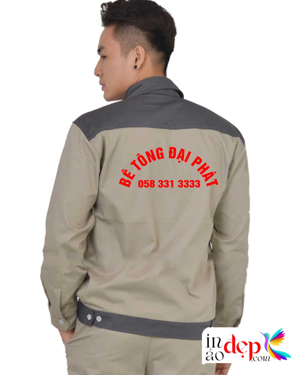 In đồng phục bảo hộ Bê tông Đại Phát