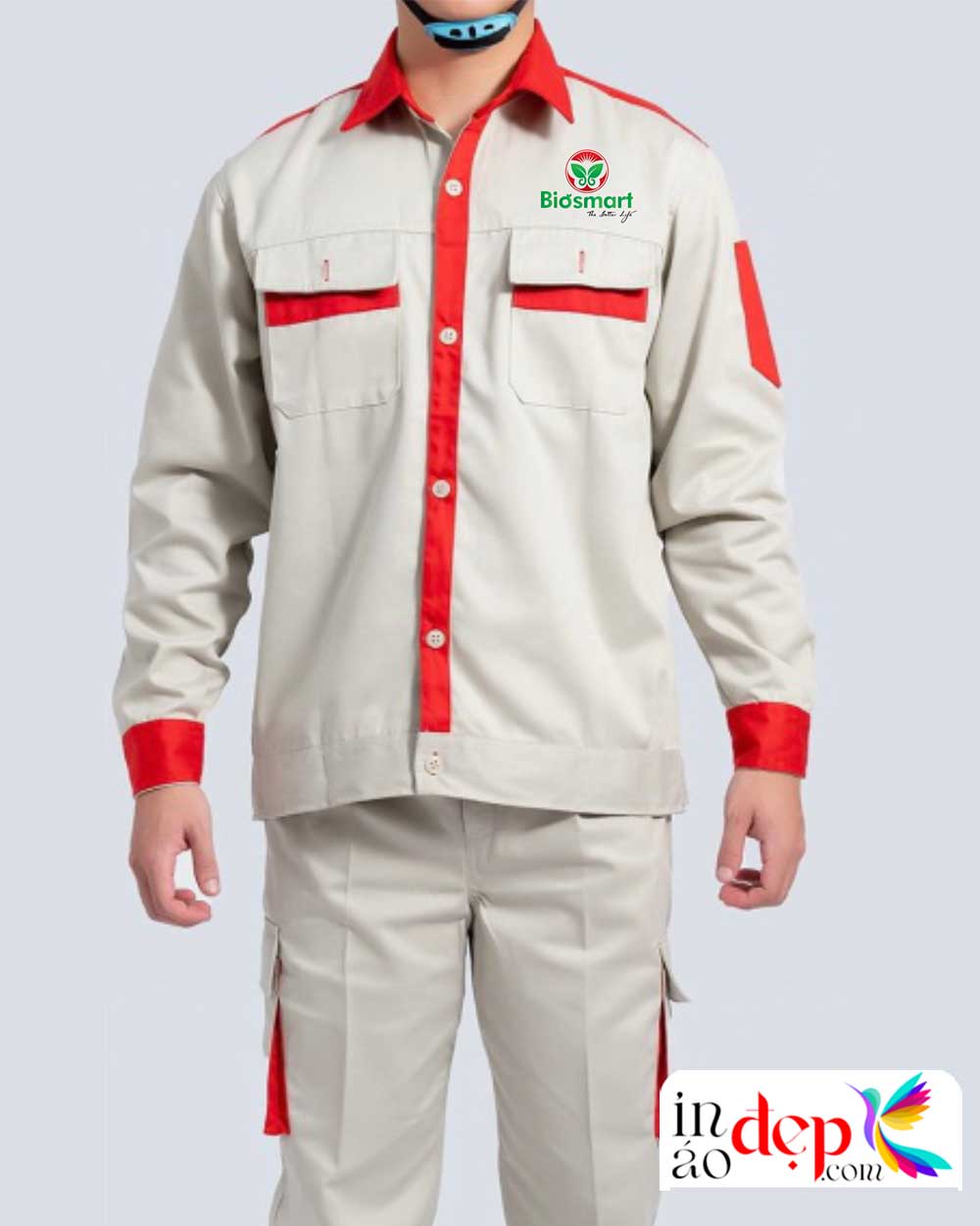 In đồng phục bảo hộ Công ty Biosmart