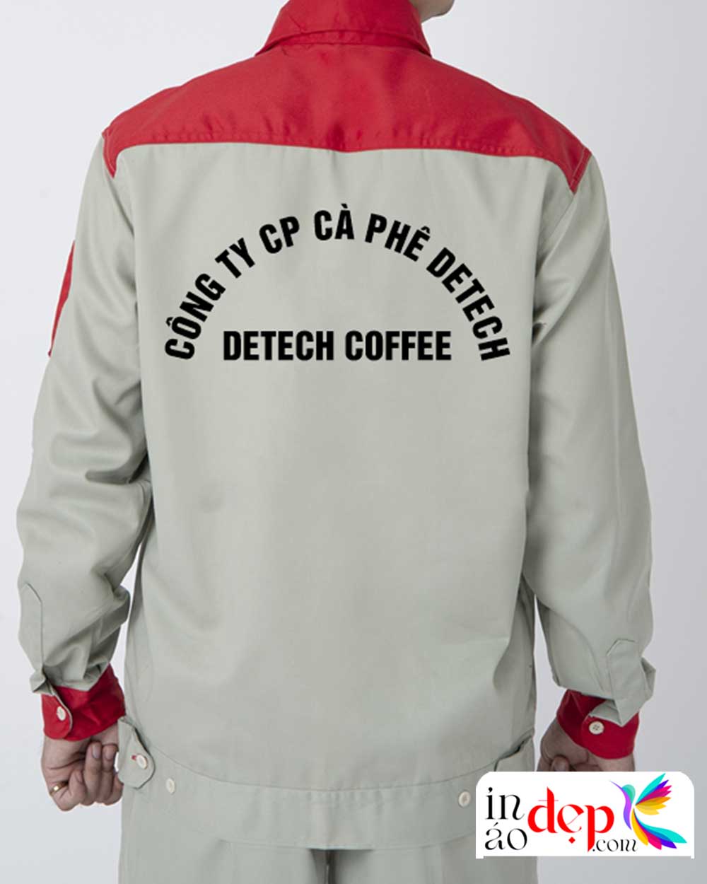 In đồng phục bảo hộ Công ty CP Cà phê Detech