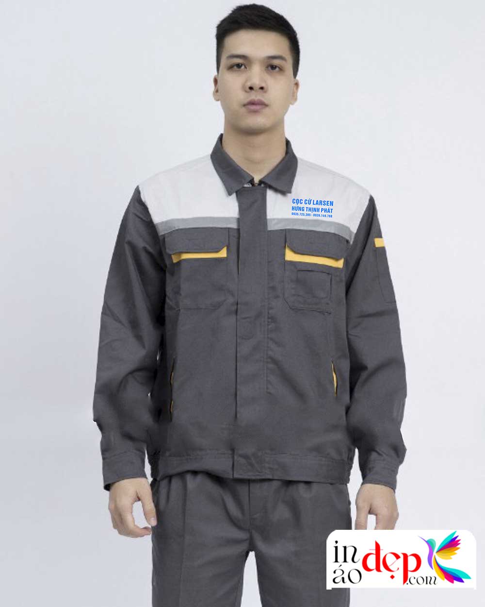 In đồng phục bảo hộ Công ty CP nền móng Hưng Thịnh Phát