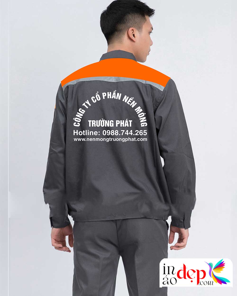 In đồng phục bảo hộ Công ty Cổ phần nền móng Trường Phát