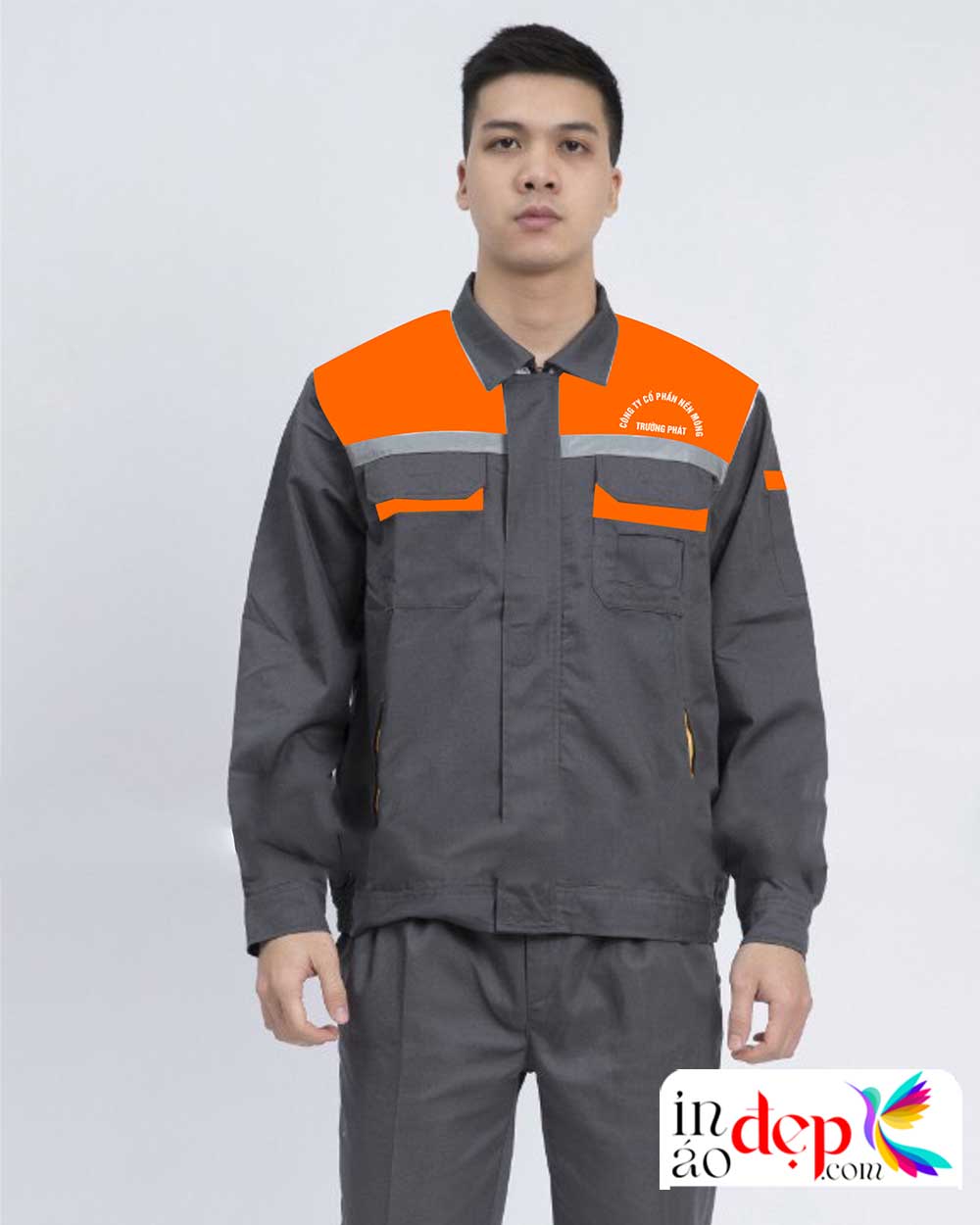 In đồng phục bảo hộ Công ty Cổ phần nền móng Trường Phát