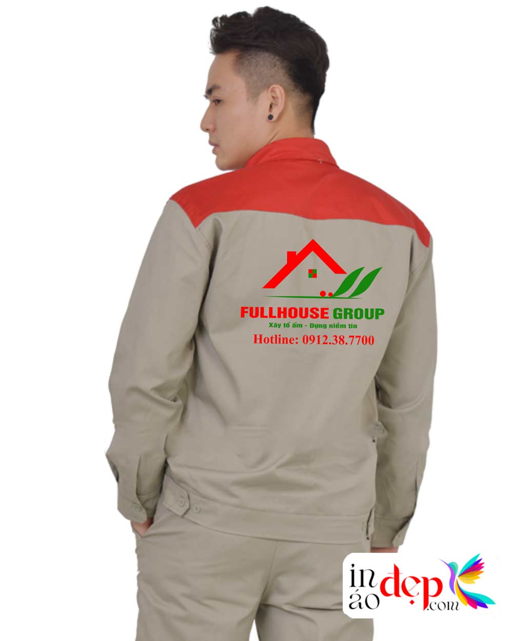 In đồng phục bảo hộ Công ty FullHouse Group