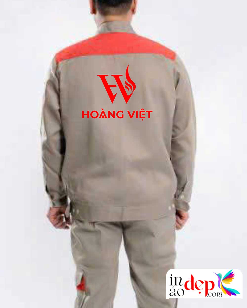 In đồng phục bảo hộ Công ty Hoàng Việt