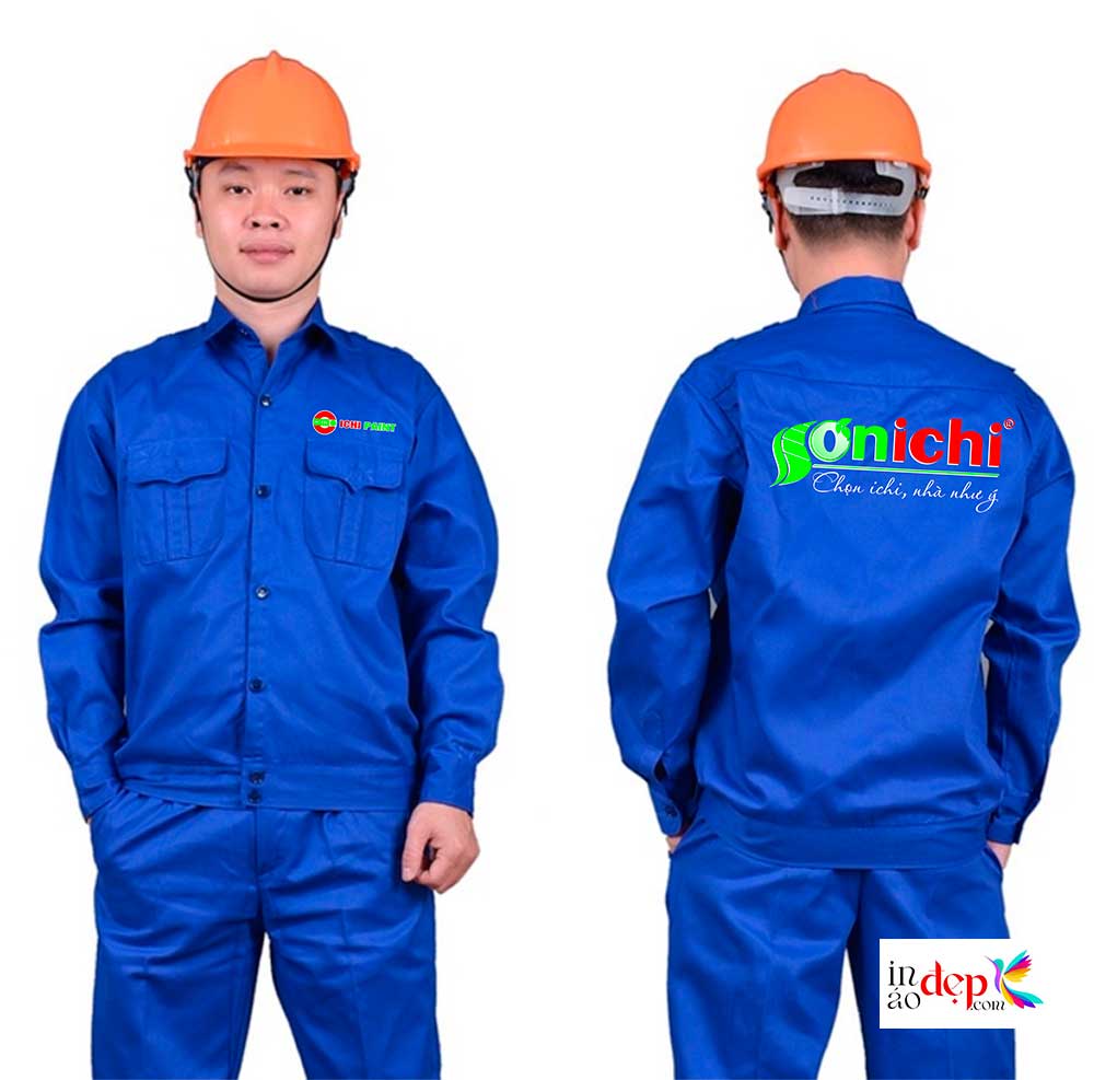 In đồng phục bảo hộ Công ty Sơn IChi