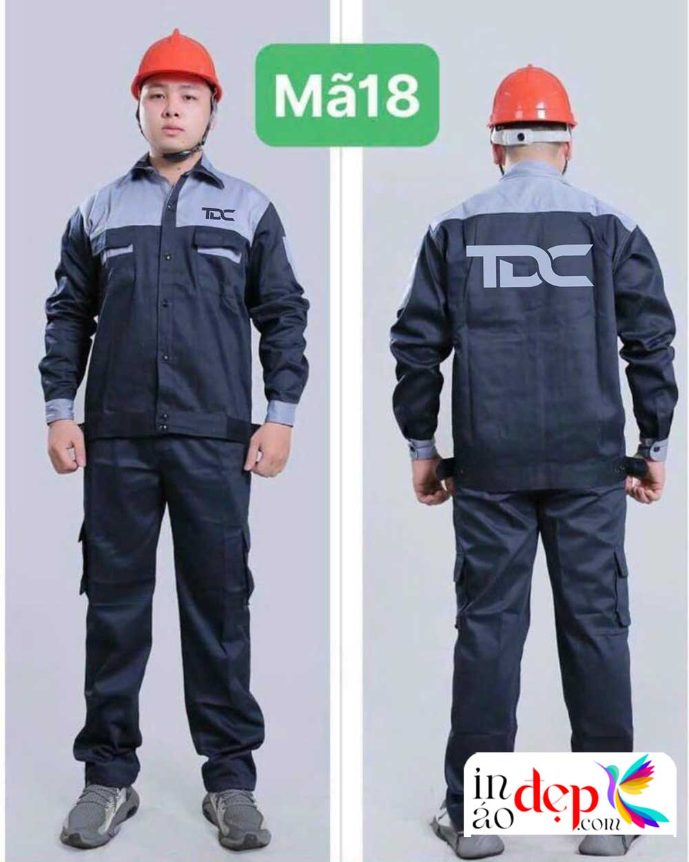 In đồng phục bảo hộ Công ty TDC