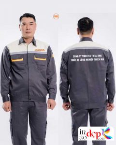 In đồng phục bảo hộ Công ty TNHH SX TM & XNK Thiết bị công nghiệp Thiên Mã