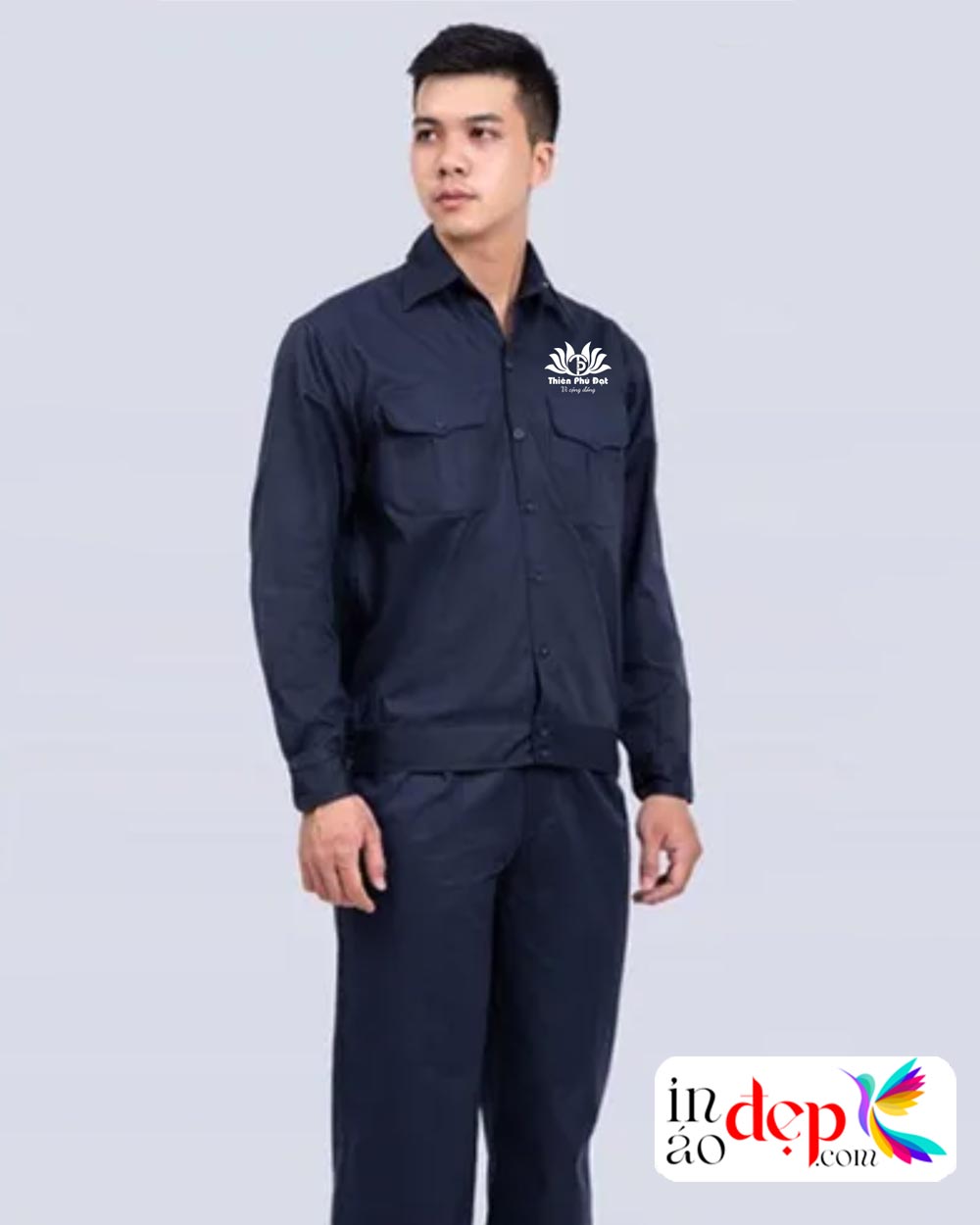 In đồng phục bảo hộ Công ty Thiên Phú Đạt