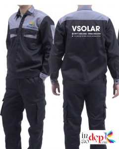 In đồng phục bảo hộ Công ty VSOLAR