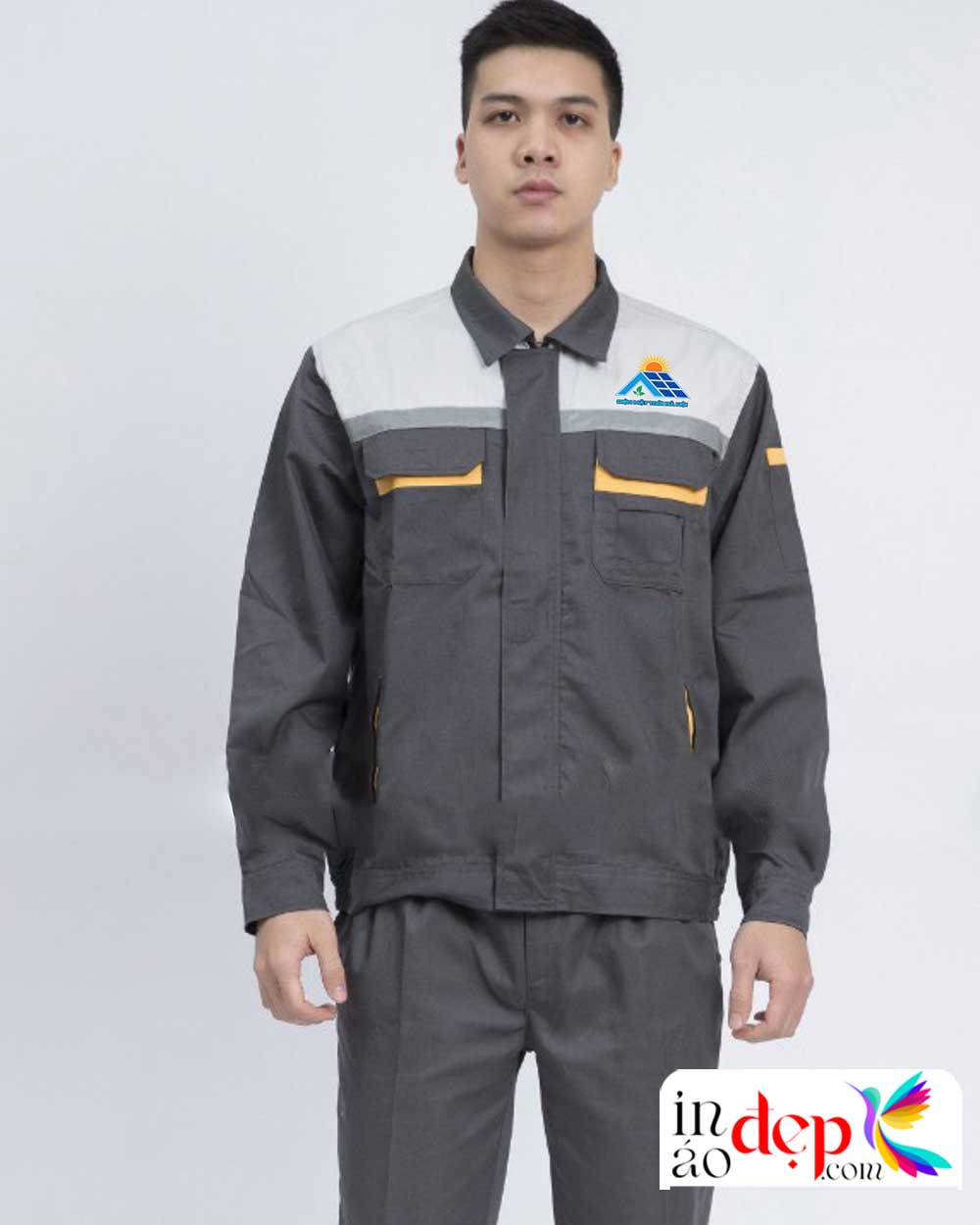 In đồng phục bảo hộ Điện mặt trời Hà Nội