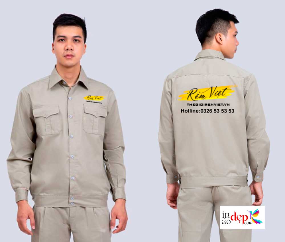 In đồng phục bảo hộ Thế giới Rèm Việt