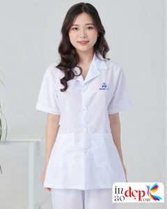 In đồng phục y tế Công ty CP Sản xuất và Thương mại Hương Việt Food