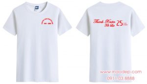 In áo Lớp Chuyên Toán Nguyễn Huệ - 25 Năm Thanh xuân trở lại